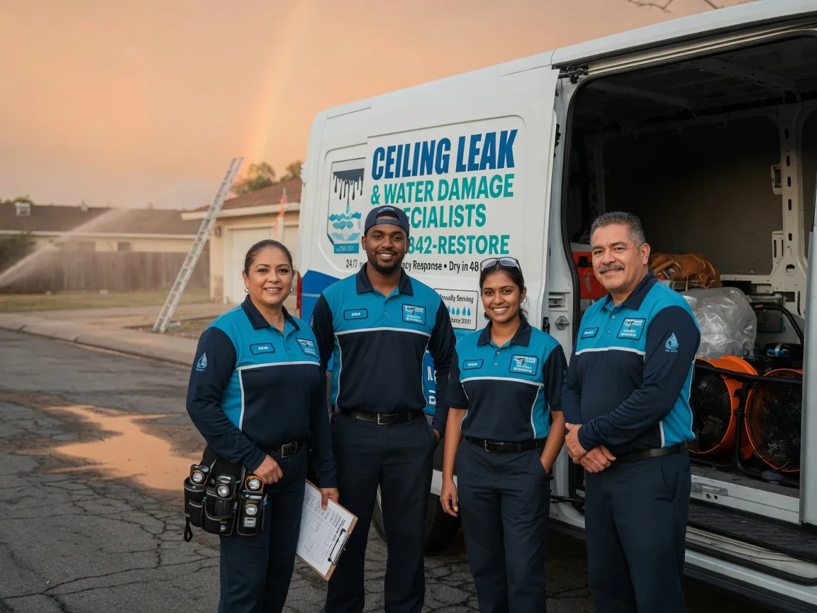Ceiling Leak Cleanup company in Marble, NC